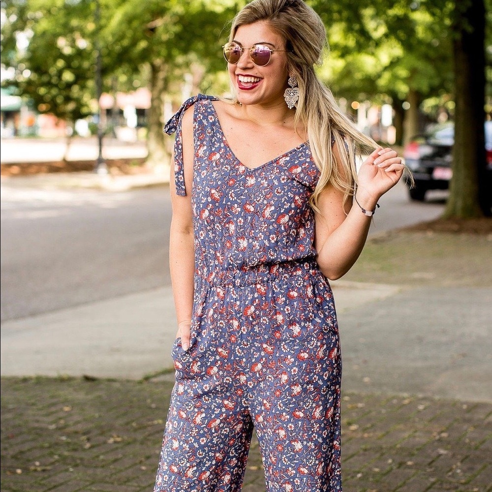 Fiona Floral Jumpsuit
